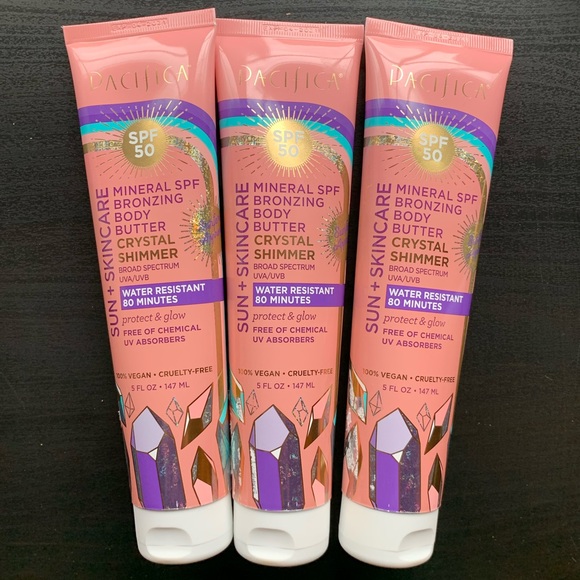 pacifica mineral spf bronzing body butter